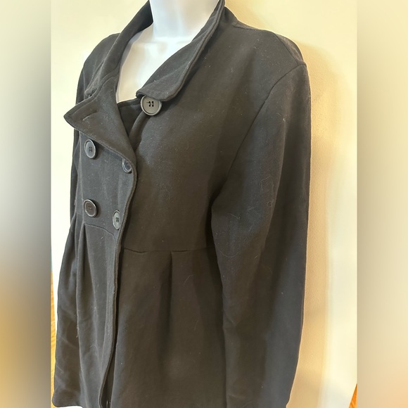 Pacific Heights Maternity Button Down Cotton Jacket Size Medium - Picture 2 of 7